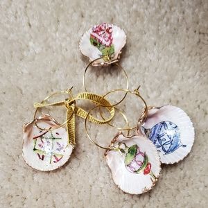 Handcrafted Wine Glass Markers and Adornments!!